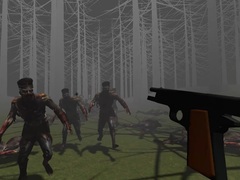 Game Zombies in a Forest