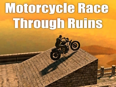 Game Motorcycle Race Through Ruins