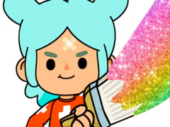 Game Coloring Book: Toca Boca Rita