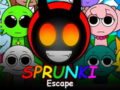 Game Sprunki 3D Escape