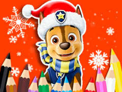 Game Coloring Book: PAW Patrol Christmas