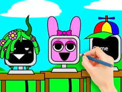 Game Coloring Book: Sprunki Fun Computer
