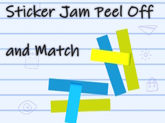 Game Sticker Jam Peel Off and Match