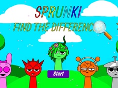 Game Sprunki Find The Differences