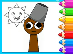 Game Coloring Book: Sprunki Brud