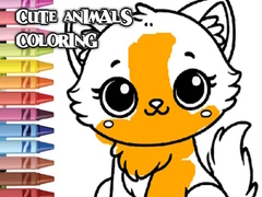 Game Cute Animals Coloring