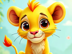 Game Jigsaw Puzzle: Baby Simba
