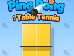 Game Ping Pong Table Tennis