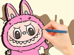 Game Coloring Book: Labubu