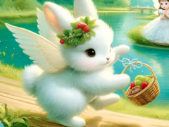 Game Jigsaw Puzzle: Angel Bunny