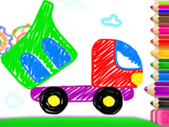 Game Toddler Drawing: Tanker Truck