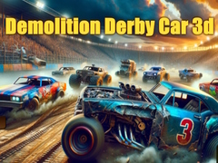 Game Demolition Derby Car 3d