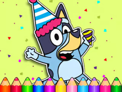 Game Coloring Book: Bluey's Birthday