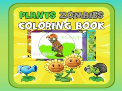 Game Plants vs Zombies Coloring