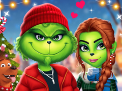 Game The Grench Couple Holiday Dress up