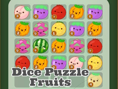 Game Dice Puzzle Fruits