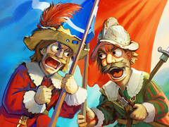 Game Musketeers Gunpowder vs Steel
