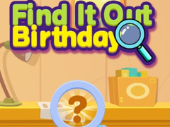 Game Find It Out Birthday