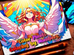 Game Color Pixels Coloring by Numbers