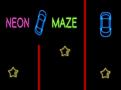 Game Neon Car Maze