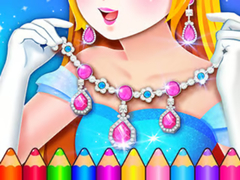 Game Coloring Book: Jewelry Design