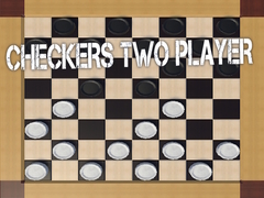 Game Checkers Two Player