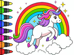 Game Coloring Book: Magical Unicorn