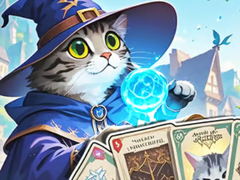 Game Jigsaw Puzzle: Cat's Card Arena