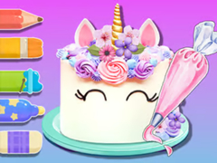 Game Coloring Book: Unicorn Cake