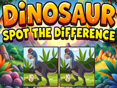 Game Dinosaur Spot the Difference