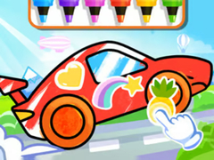 Game Coloring Book: Racing Car