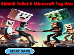 Game Skibidi Toilet X Minecraft Tug War