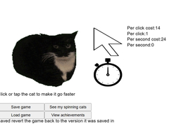 Game Spinning Cat Clicker