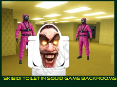 Game Skibidi Toilet in Squid Game Backrooms