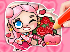 Game Coloring Book: Avatar Valentine's
