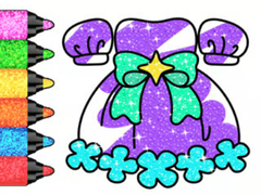 Game Coloring Book: Glow Dress