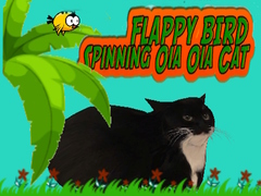 Game Flappy Bird Spinning oia oia Cat