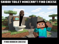 Game Skibidi Toilet Minecraft Find Cheese