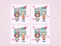 Game Toca Life Memory Card Match
