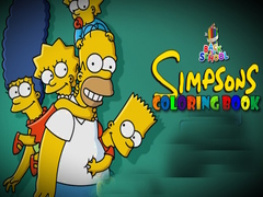 Game Back To School Simpsons Coloring Book