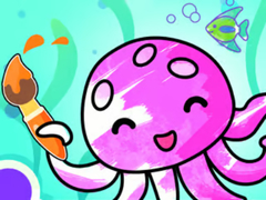Game Coloring Book: Aquarium