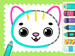 Game Coloring Book: My Cat