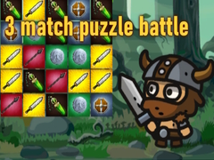 Game 3 match puzzle battle