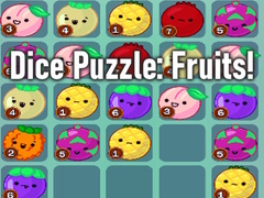Game Dice Puzzle: Fruits!