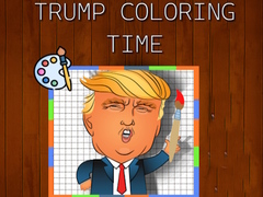 Game Trump Coloring Time