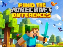 Game Find The Differences: Minecraft