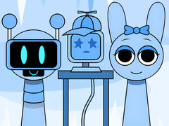 Game Huggy Mix Sprunki Music Box