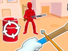 Game Stickman Archer Shooting Arrows at Reds