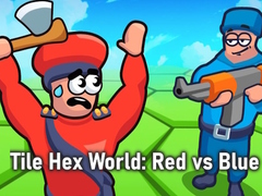 Game Tile Hex World: Red vs Blue