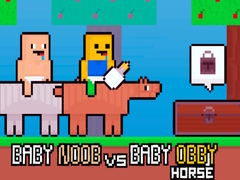 Game Baby Noob vs Baby Obby Horse
